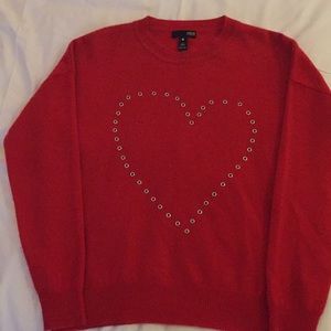 Aqua Cashmere Sweater